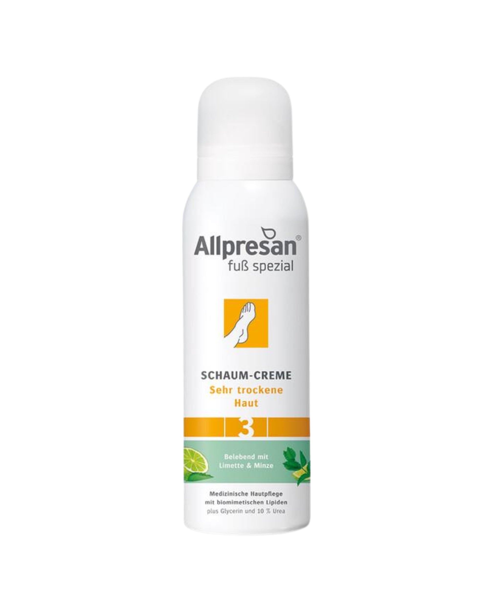 Schaum-Creme mit Limette & Minze-Duft sehr trockene Haut Nr. 3 - Hautpflegeshop24