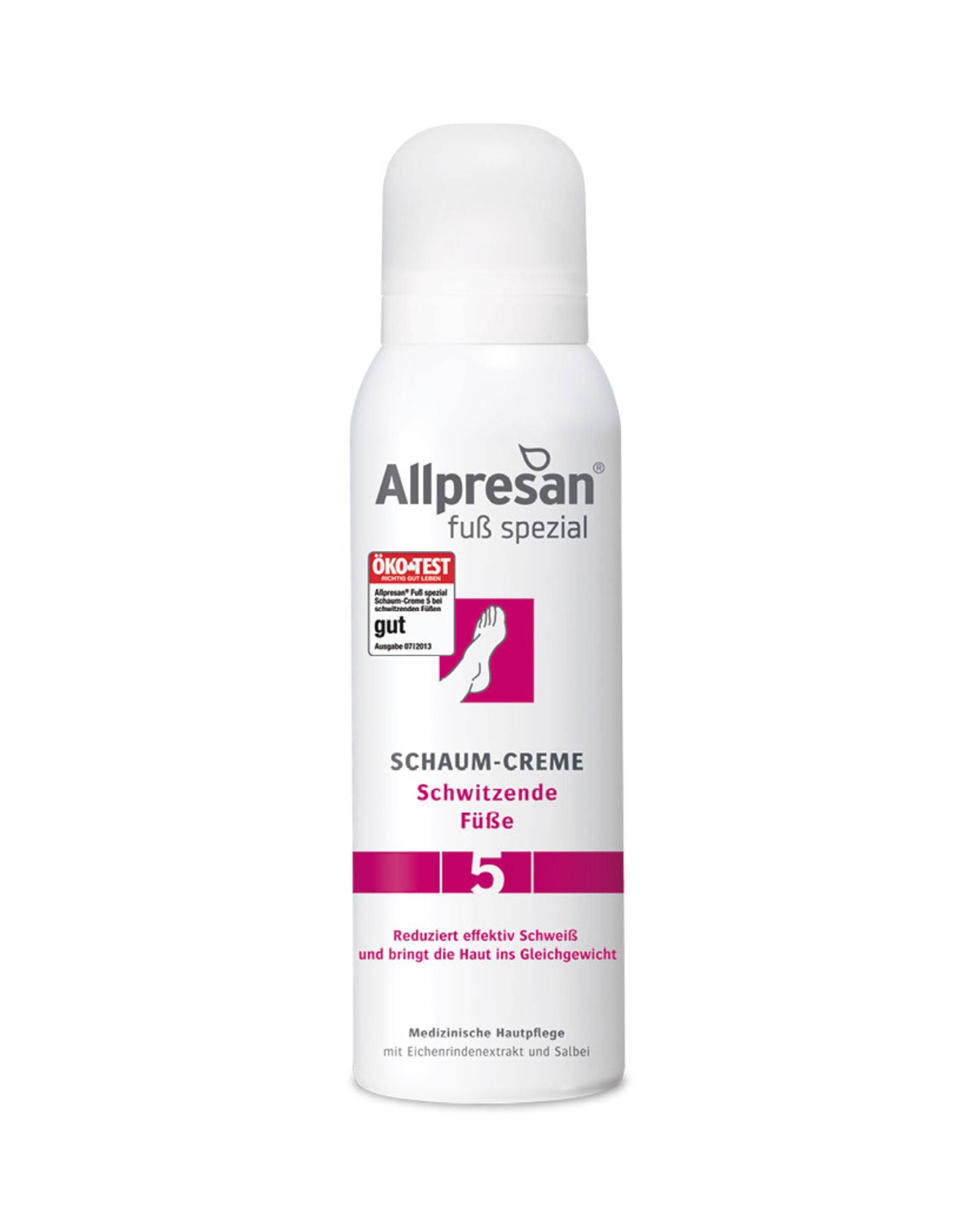 Schwitzende Füße Schaum-Creme Nr. 5 - Hautpflegeshop24
