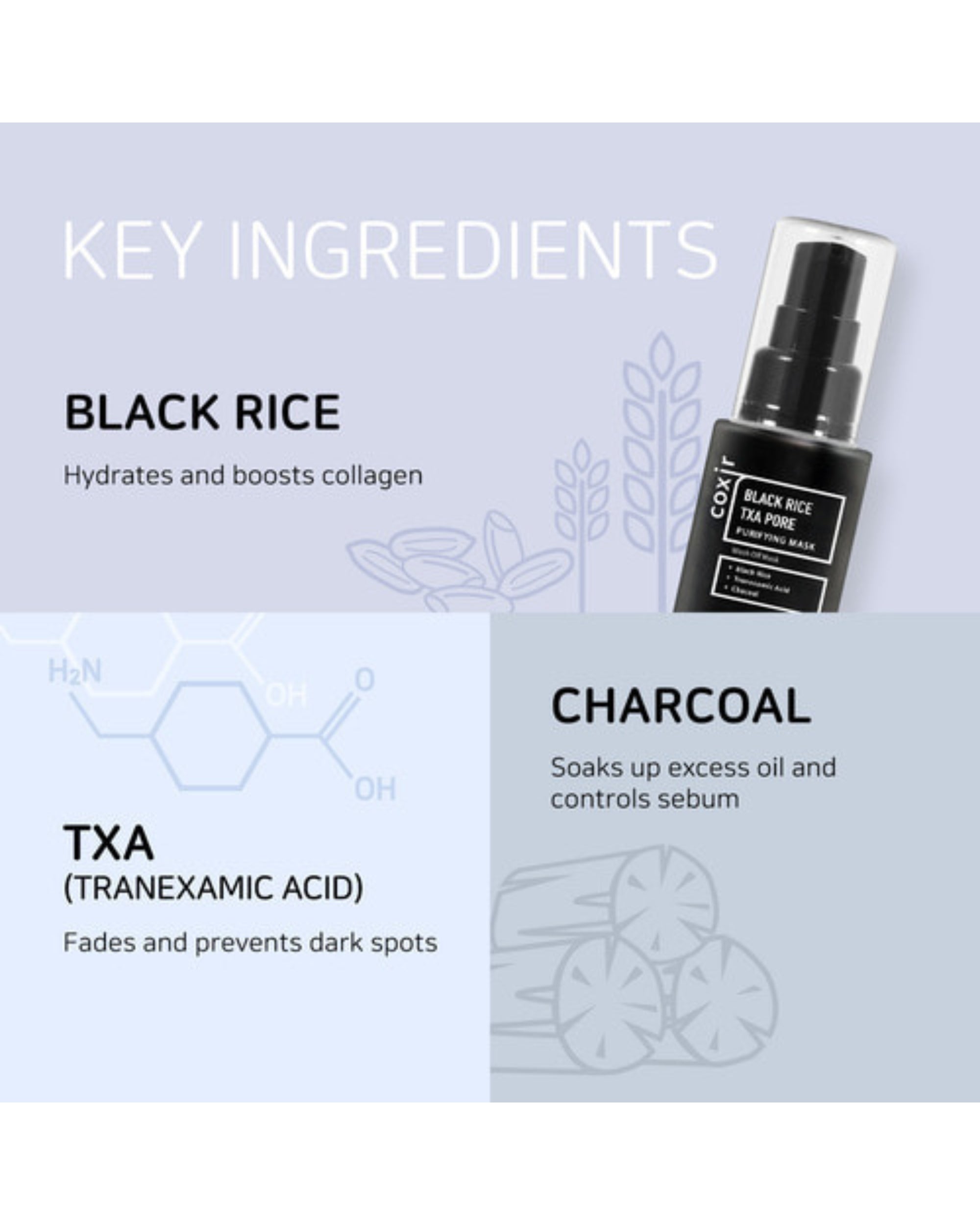 Black Rice TXA Pore Mask - Hautpflegeshop24