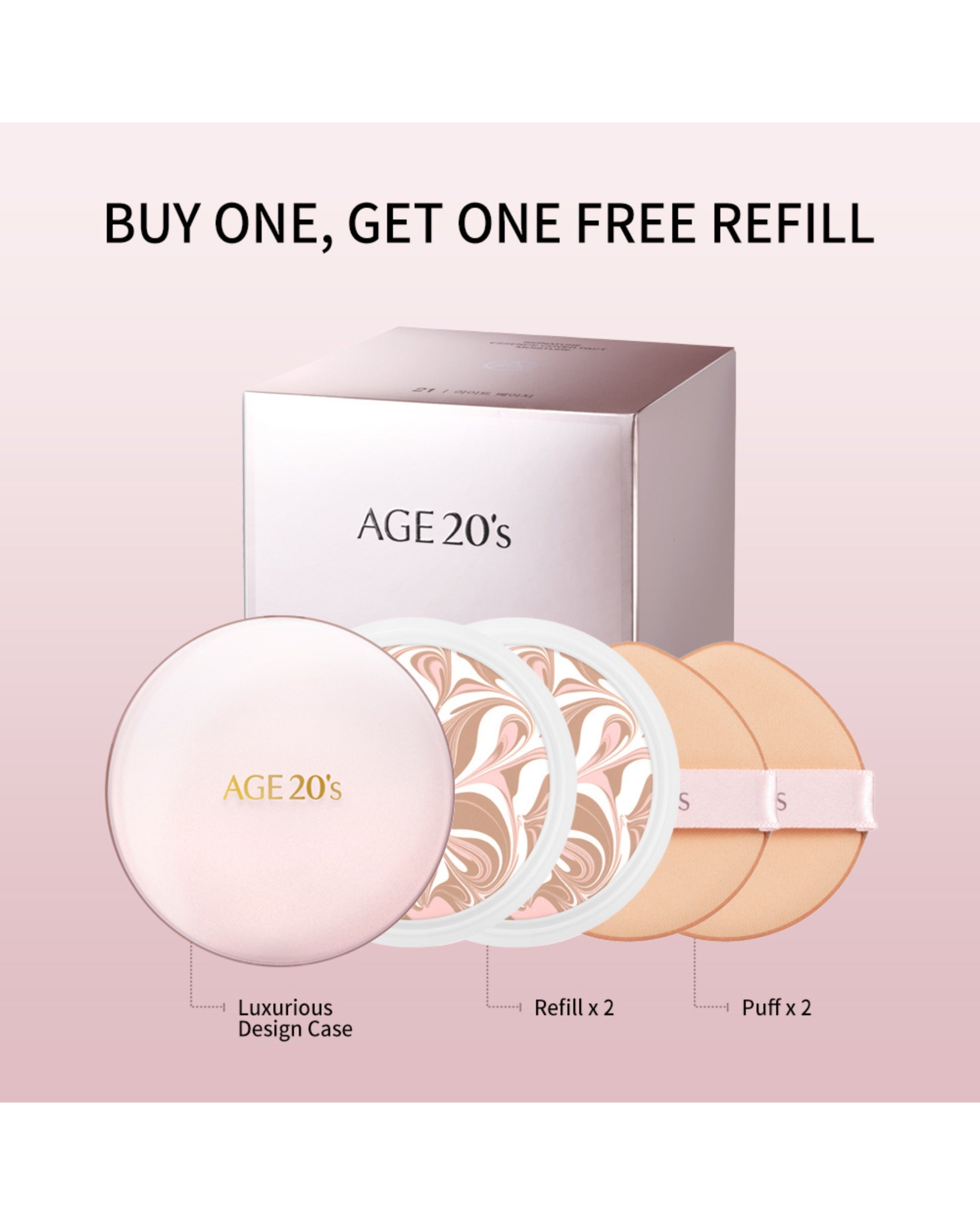 Signature Essence Cover Pact Moisture plus Refill 50+/PA++++ 23 Medium Beige - Hautpflegeshop24