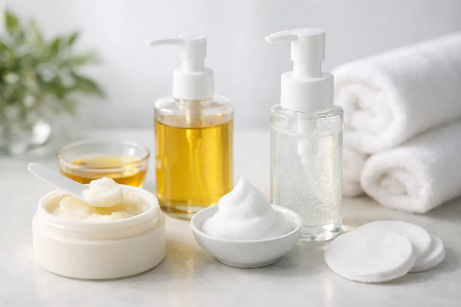 Double Cleansing in koreanischer Hautpflege