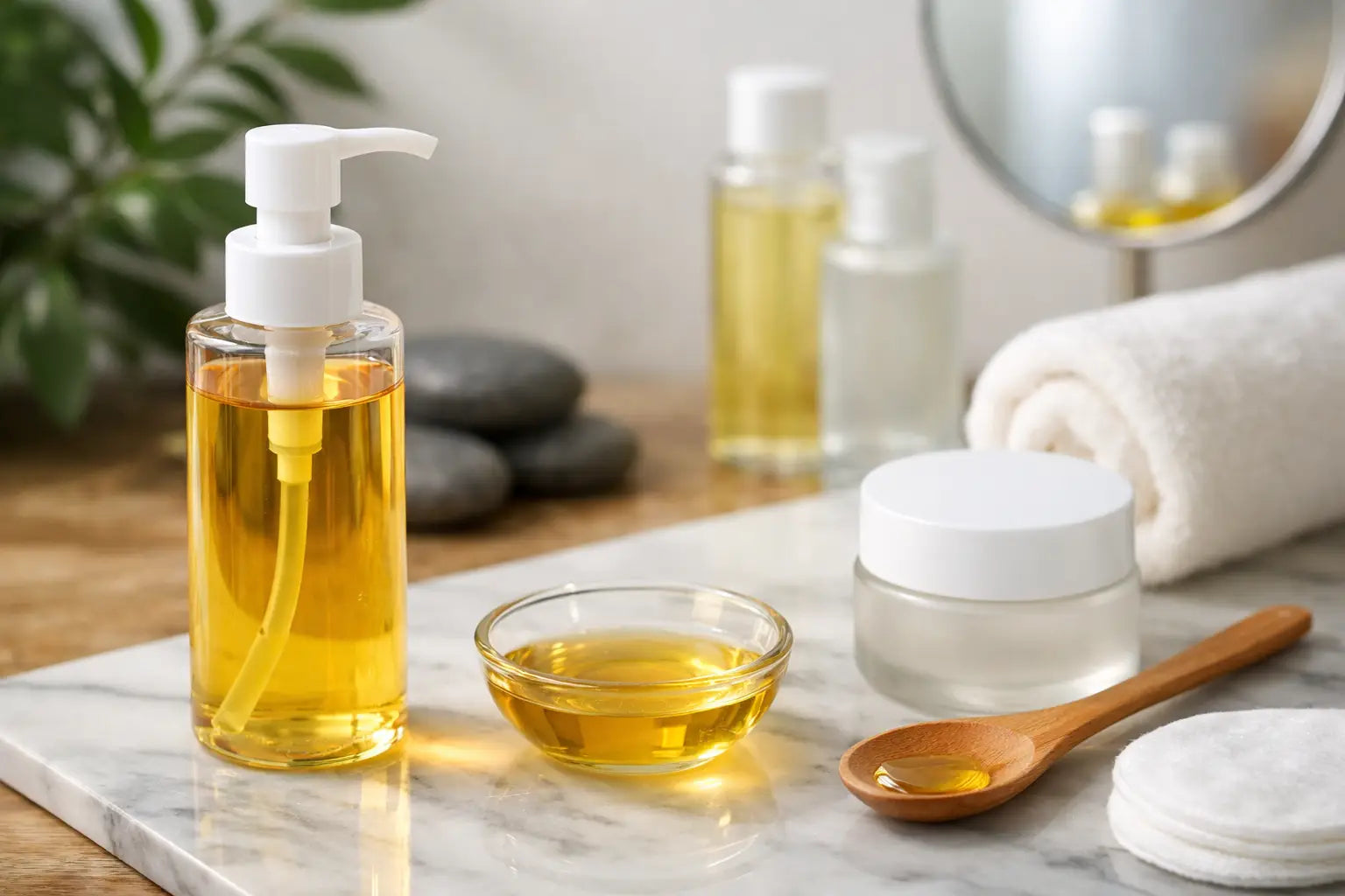 Reinigungsöl in der koreanischen Hautpflege