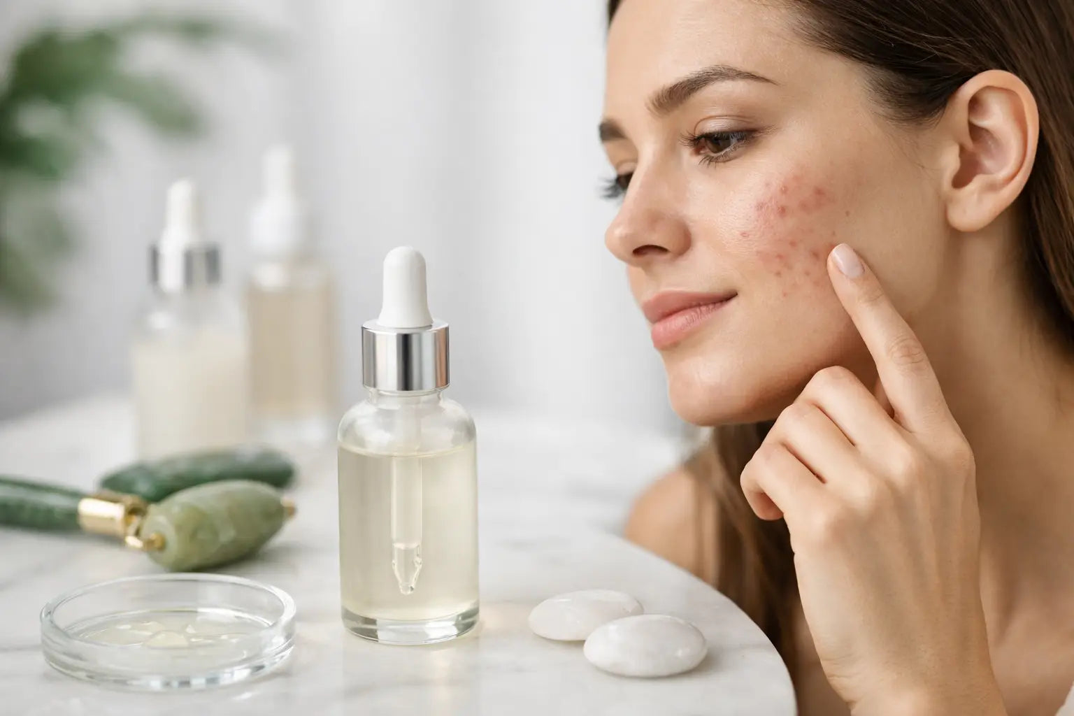 Serum gegen Pickelmale: Was wirklich hilft