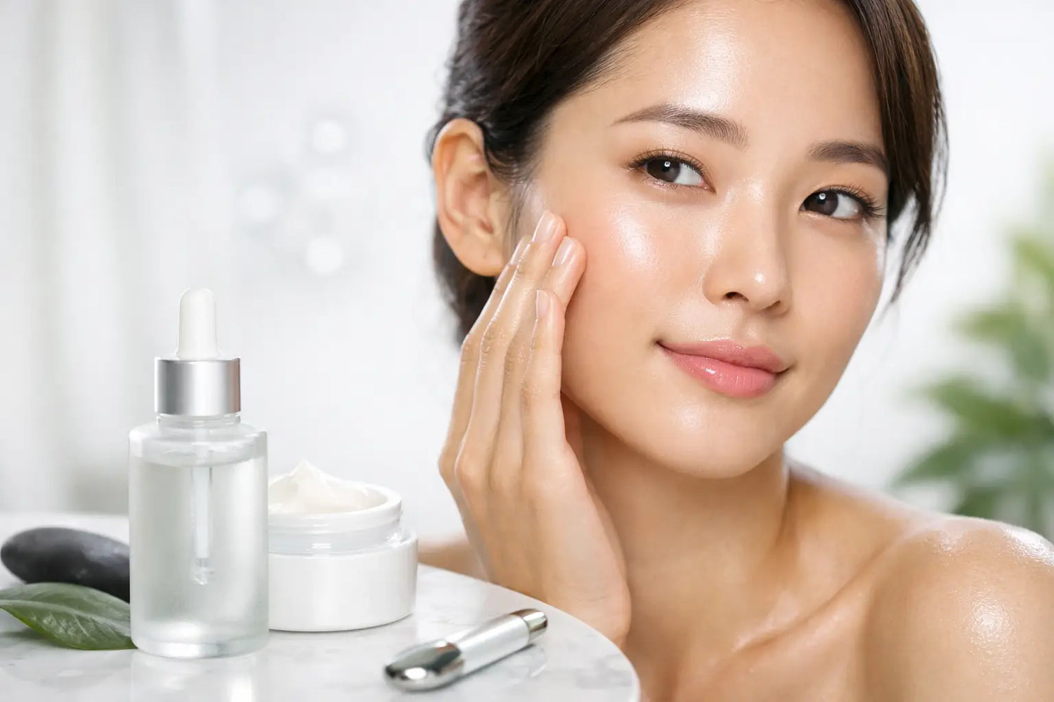 Koreanische Hautpflege gegen große Poren