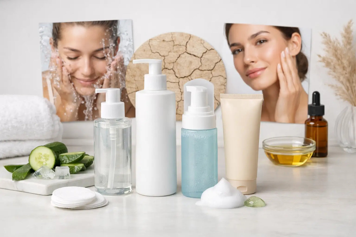 Guide für Cleanser nach Hauttyp richtig wählen