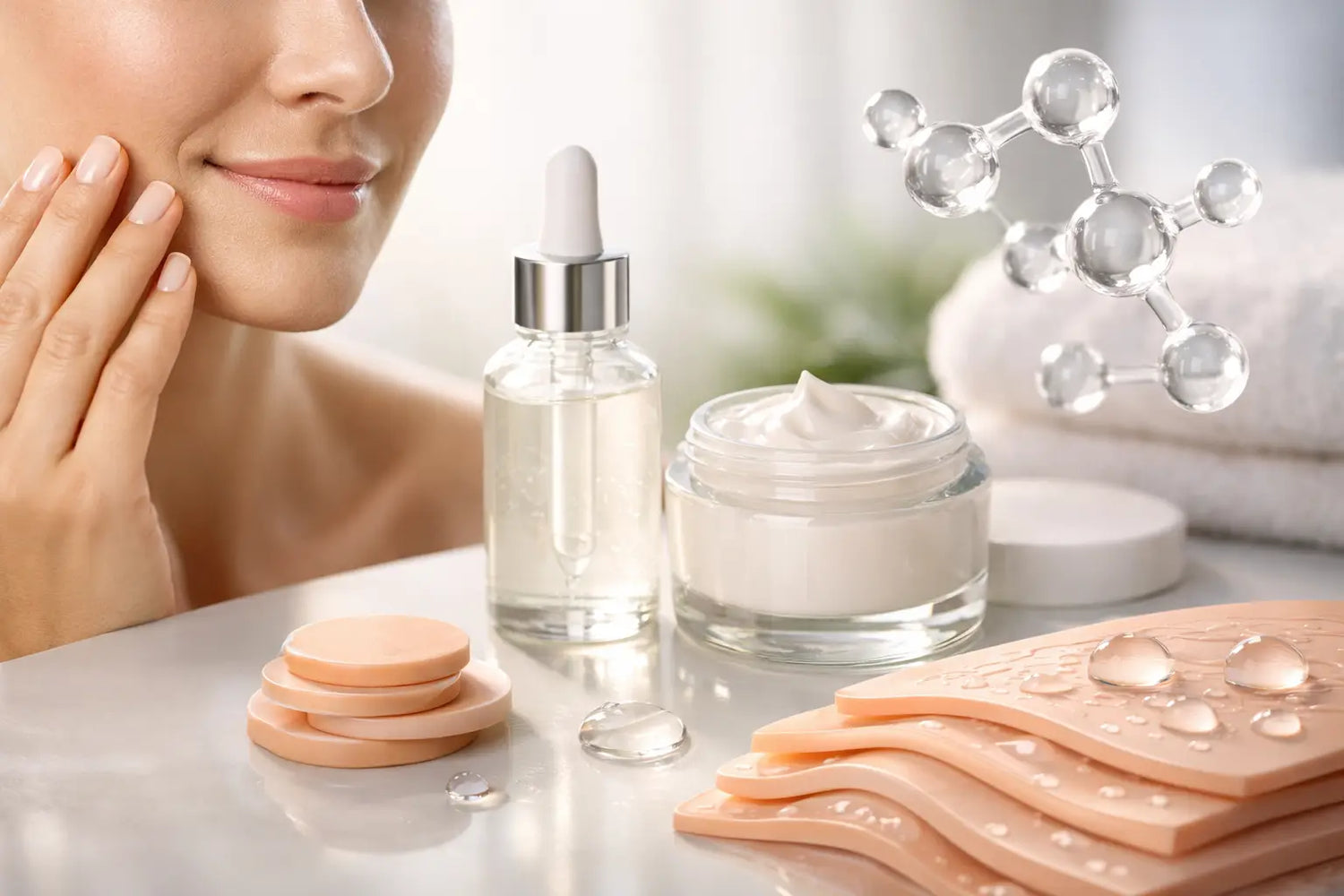 Ceramide für Hautbarriere aufbauen