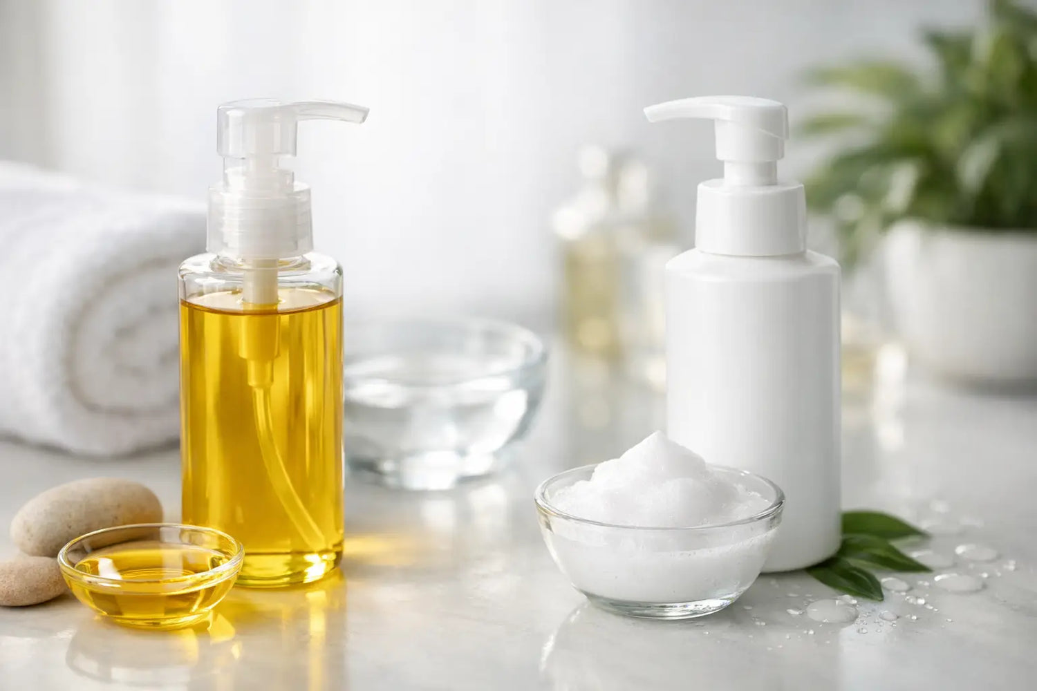 Reinigungsöl oder Cleanser - der Unterschied