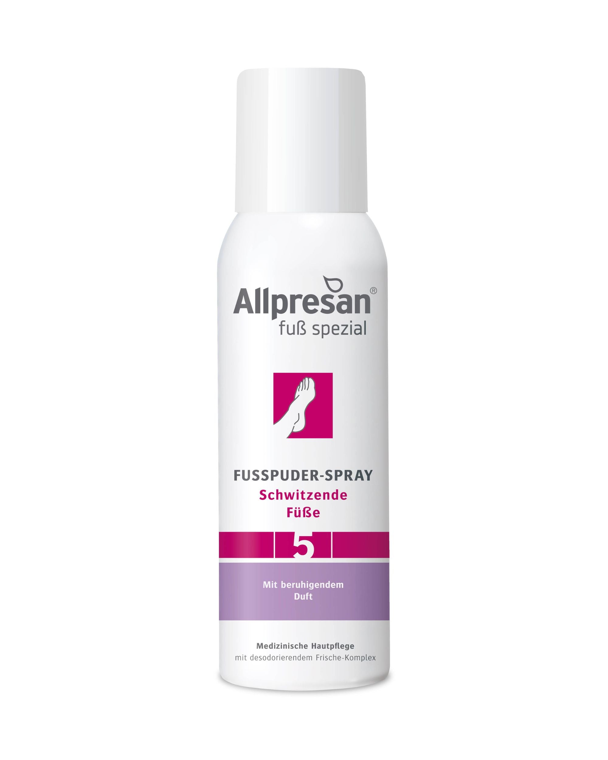 Schwitzende Füße Fußpuder-Spray Nr. 5 - Hautpflegeshop24