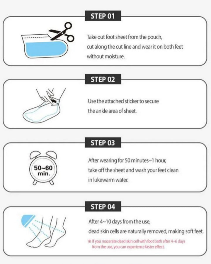 My Orchard Peach Foot Peeling Mask - Hautpflegeshop24