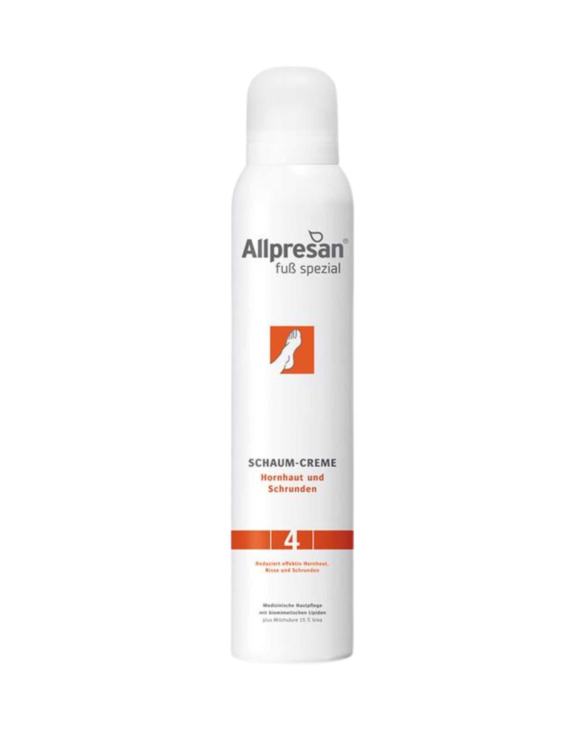 Fuß spezial Hornhaut und Schrunden Schaum-Creme Nr. 4 - Hautpflegeshop24