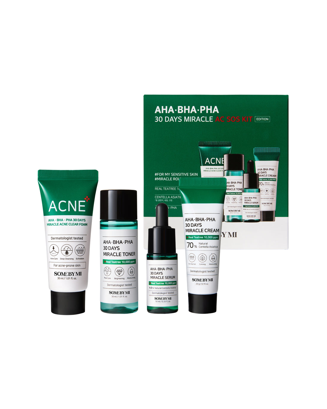 AHA-BHA Miracle AC SOS Kit